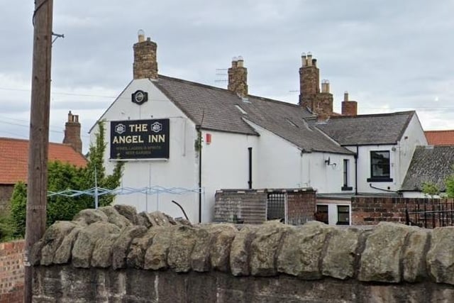 The Angel Inn, Tweedmouth, is eighth with a 4.3 rating.