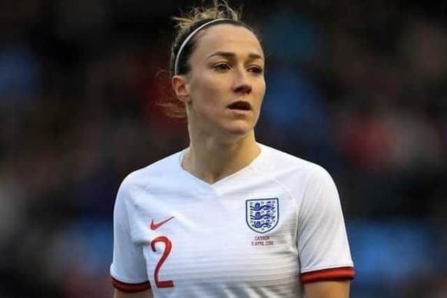 Lucy Bronze has just won the UEFA Women's Champion League with Barcelona