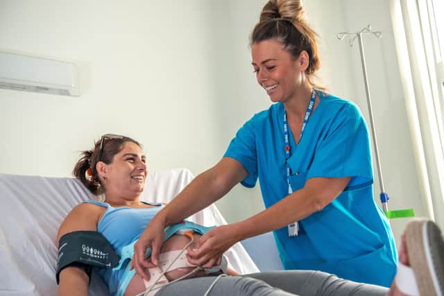 Maternity care at NSECH has been given a positive CQC report. (Photo by Gavin Duthie/Northumbria Healthcare)