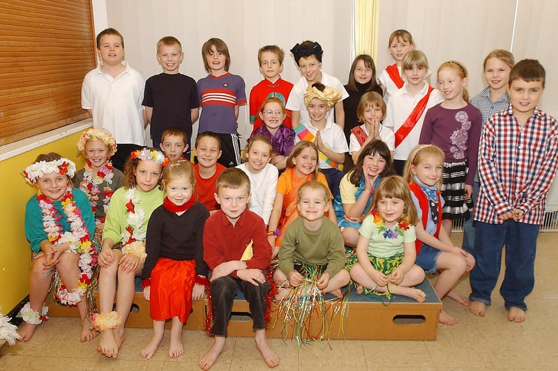 Longhoughton First School get ready for their festive play, called A Cracking Christmas.