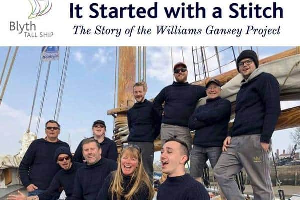 Astrid Adams' book 'It Started with a Stitch – the story of the Williams Gansey Project'.