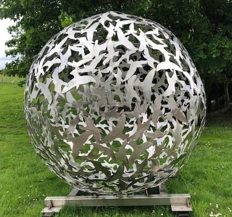 Sphere by Scottish artist Rob Mulholland.