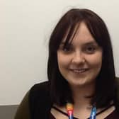 Natasha Scorer, who works to support  apprentices having started as an apprentice herself with Northumbria Healthcare six years ago.