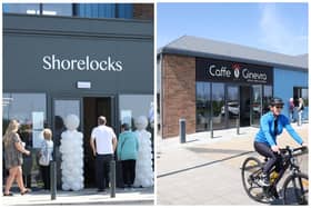 Shorelocks and Caffe Ginevra have recently opened.