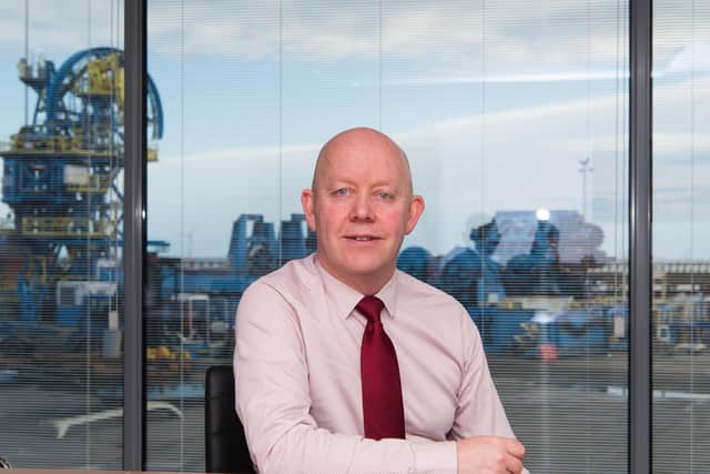 Martin Lawlor, Chief Executive of Port of Blyth.