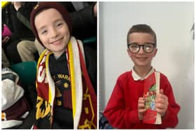 Axel Mcgilligan is completing a sponsored read to raise cash for his school library.