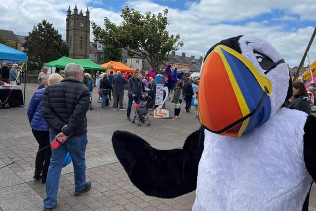 Tommy Noddy the giant puffin will return.