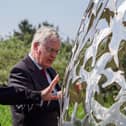 The Duke of Gloucester and Rob Mulholland at Sphere. Pictures: Ivor Rackham