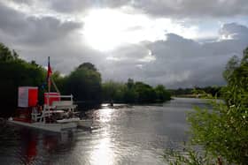 The WaterOrgan on the River Tweed