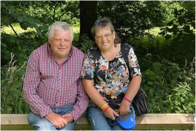 Judith and Rod Hardisty are urging people to get the coronavirus vaccine when it is offered to them.
