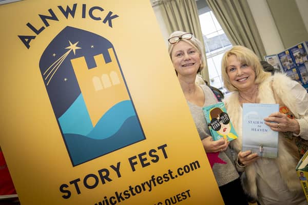 Suzy Walker and Lesley Turner from Alnwick Story Fest. Picture: Jane Coltman