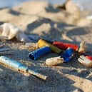 Wrongfully flushed waste like sanitary products are routinely scattered along beaches.