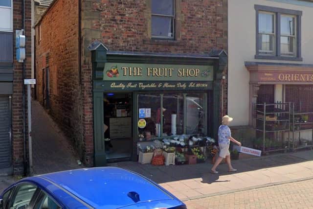 David Scott is the owner of The Fruit Shop in Newbiggin-by-the-Sea and had been raising money at the shop.