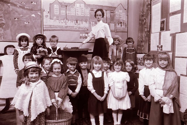 Tweedmouth West School celebrates its 80th birthday. May 1986.