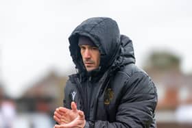 Ashington manager Marc Ellison. Picture: Ian Brodie