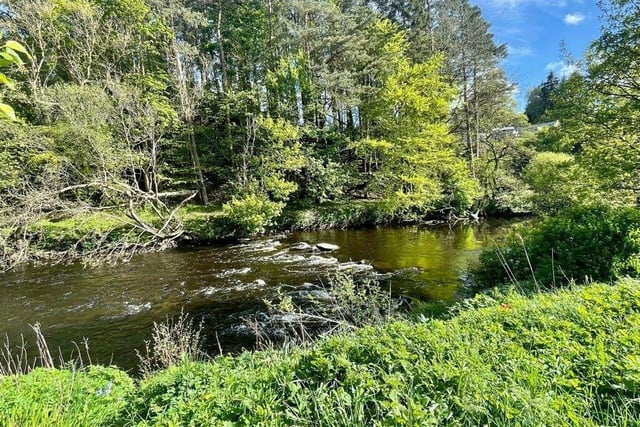 It is located just a stone's throw away from the River Coquet.