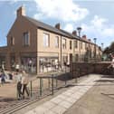 A CGI of what the current phase of the redevelopment, which is currently under construction, will look like. (Photo by Advance Northumberland)