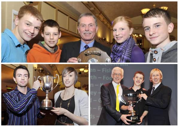 Winners at the 2011 Alnwick and District Sports Awards.