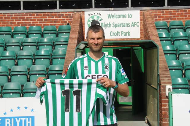 Robbie Dale has made a sensational return to Blyth Spartans after coming out of retirement.