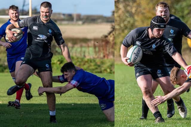 Action from Berwick 1sts v Kirkcaldy and Berwick Bears v Sunderland 2nds. Pictures by Stuart Fenwick.