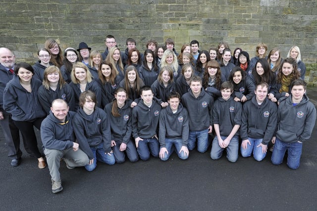 Duchess's High School students and staff before heading off on a trip to Italy in 2011 which included visits to Rome, Monte Cassino, Sorrento and Naples.
