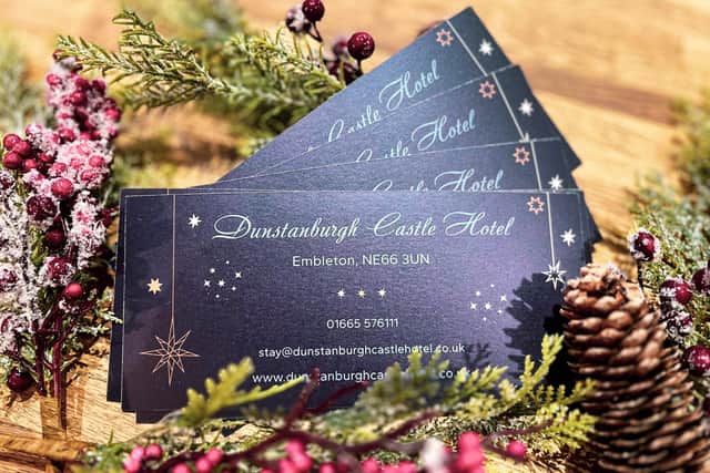 Enjoy a special Christmas at this Northumberland hotel - gift vouchers available. Picture – supplied