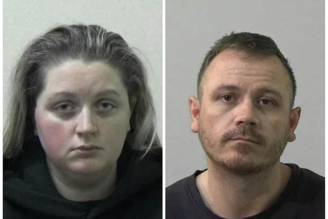 Zoe Williams and Thomas Surtees. Picture: Northumbria Police