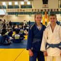 Taylor Chrisp and Evan Anderson have been selected by GB Judo. (Photo by Blyth Juno Mich)