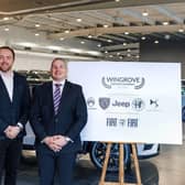 Wingrove Motor Company managing director Josh Parker and group commercial director David Guy