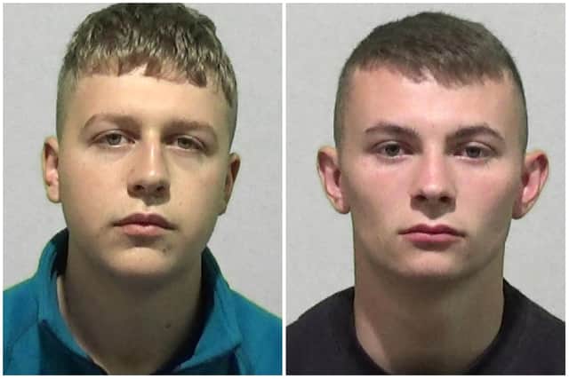 Ethan Scott and Alistair Dickson have been convicted of killing Cramlington dad Danny Humble as he walked home from the pub.
