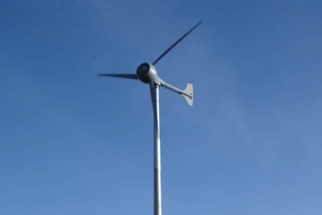 Planning specialist Joe Ridgeon believes there could soon be more micro wind turbines.