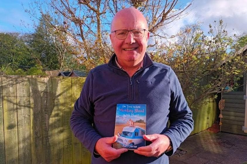 Author Ron Clarke will be discussing his debut book in Beadnell WI talk 