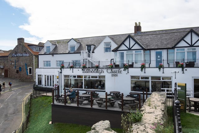 The Bamburgh Castle Inn has festive food and drinks available throughout the rest of the month, and what better place to enjoy them than overlooking Seahouses harbour?