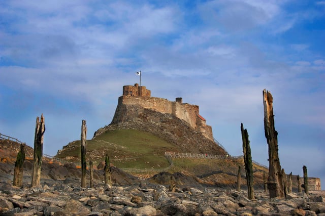 Dominating the Holy Island of Lindisfarne, the 16th-century fortress is only accessible via a tidal causeway. The castle's outdoor spaces and shop are currently open and the castle interior will re-open on May 22. You will need to book your visit in advance - available now. See https://www.nationaltrust.org.uk/lindisfarne-castle