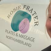 Rosie Frater has set up a mobile sports massage and pilates service to help bring therapies and fitness classes to rural Northumberland.