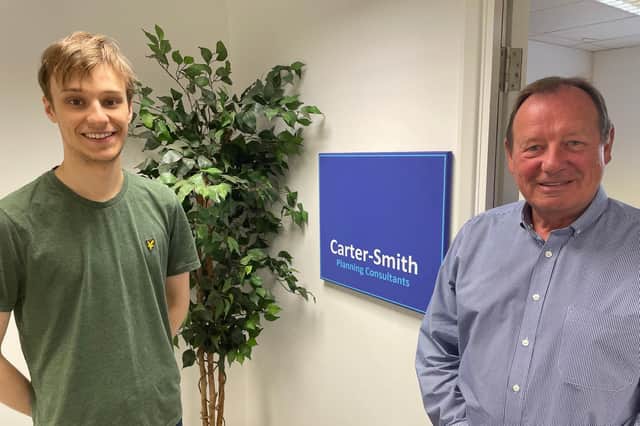 Carter Smith, left, and Tony Carter of Carter-Smith Planning Consultants.