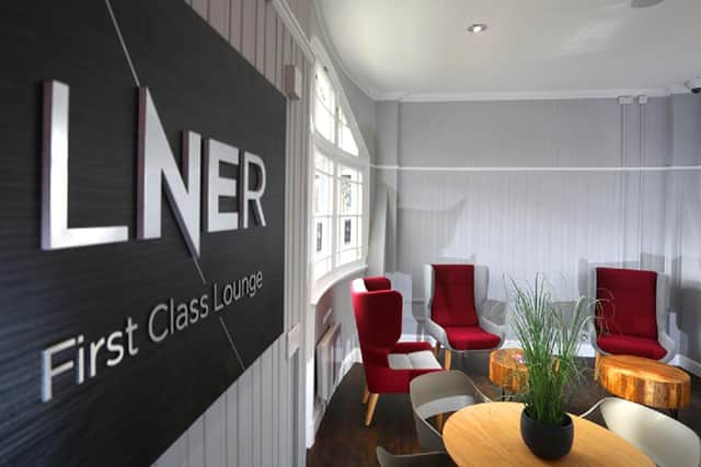 First class passengers now have a more comfortable waiting room.