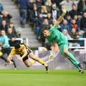 Nick Pope was fortunate not to concede a penalty against Wolves (Photo by Michael Regan/Getty Images)
