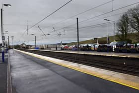 Alnmouth Railway Station.