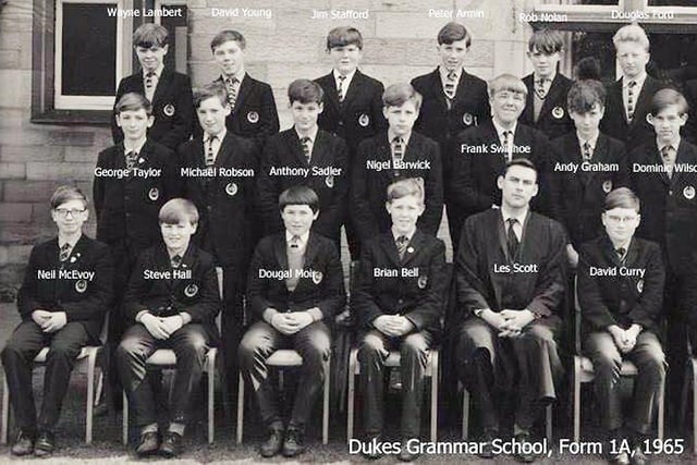 Alnwick Duke School 1965.