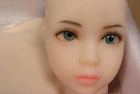 The purchase of this sex doll was intercepted by Border Force officials.
