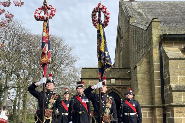 The event recognises St George's Day and the anniversary of the Royal Regiment of Fusiliers ' formation.