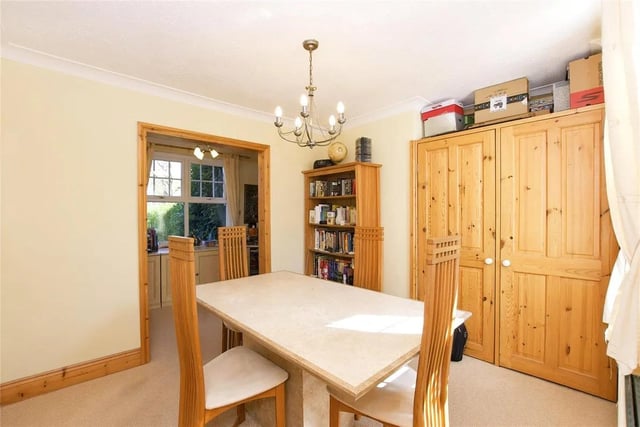 There is a separate dining room ideal for hosting friends or spending quality time with family.