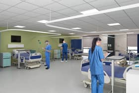 An artist's impression of the inside of the academy. (Photo by Northumbria Healthcare)