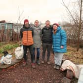Dale Bolland and Cat Scaife (Ouseburn Trust), Ian McAllister (The Alnwick Garden), Katherine Newman (Wild Roots Community Garden).
