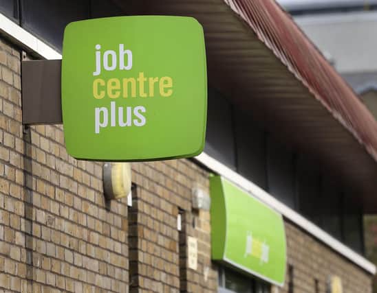 File picture from PA as unemployment benefit claims rise in Northumberland