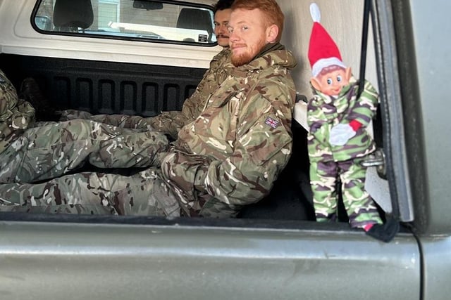 The children found a military vehicle parked outside school surrounded by camouflage clad elves. The elves that Mr Heeley had sent off to the military had hijacked the vehicle  and headed towards the school.