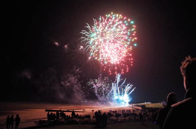 Around 25,000 watched the annual firework display at Blyth.