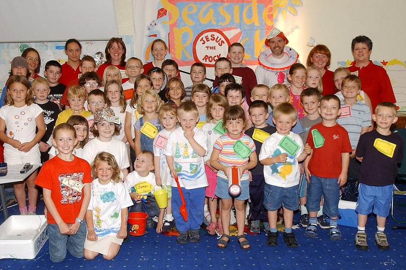 Seaside Rock Holiday Club which was held at Alnwick Baptist Church and run by Caroline Friend.