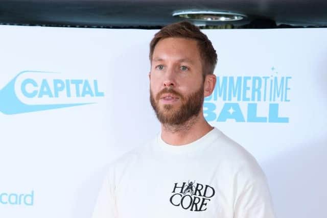 Calvin Harris at the Capital Summertime Ball. (Photo by Joe Maher/Getty Images)